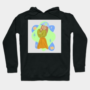 Frog Girl #1 Hoodie